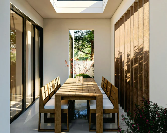 exterior dining area design